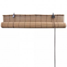 Brown bamboo blind 120 x 220 cm