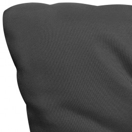 Pad for Hollywood swing anthracite 120 cm fabric