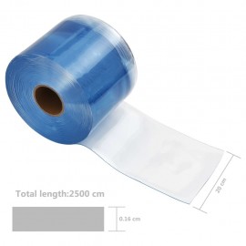 Strip curtain roll PVC 2 mm x 200 mm 25m