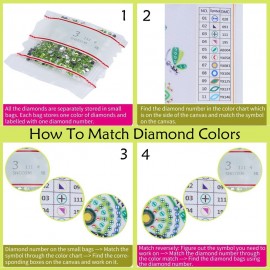 5D DIY Diamond Painting Special Shape Diamond Cute Animals Diamond Painting Kits for Kids Beginner