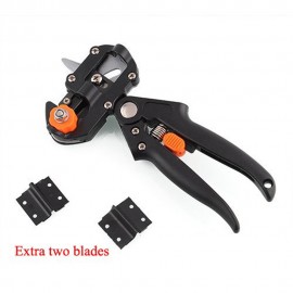 Grafting Tool Grafting Tape Garden Pruning Tool Shear Pruner Scissor with Extra 2 Replaceable Blades for Plant Branch Twig Vine Fruit Tree