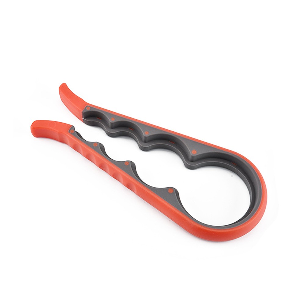Multi-function four-in-one opener non-slip opener four-bit opener screw capper factory wholesale red