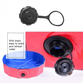 Water Outlet Cover for Foldable Pet Bath Pool Collapsible Dog Pool Pet Bathing Tub Pool
