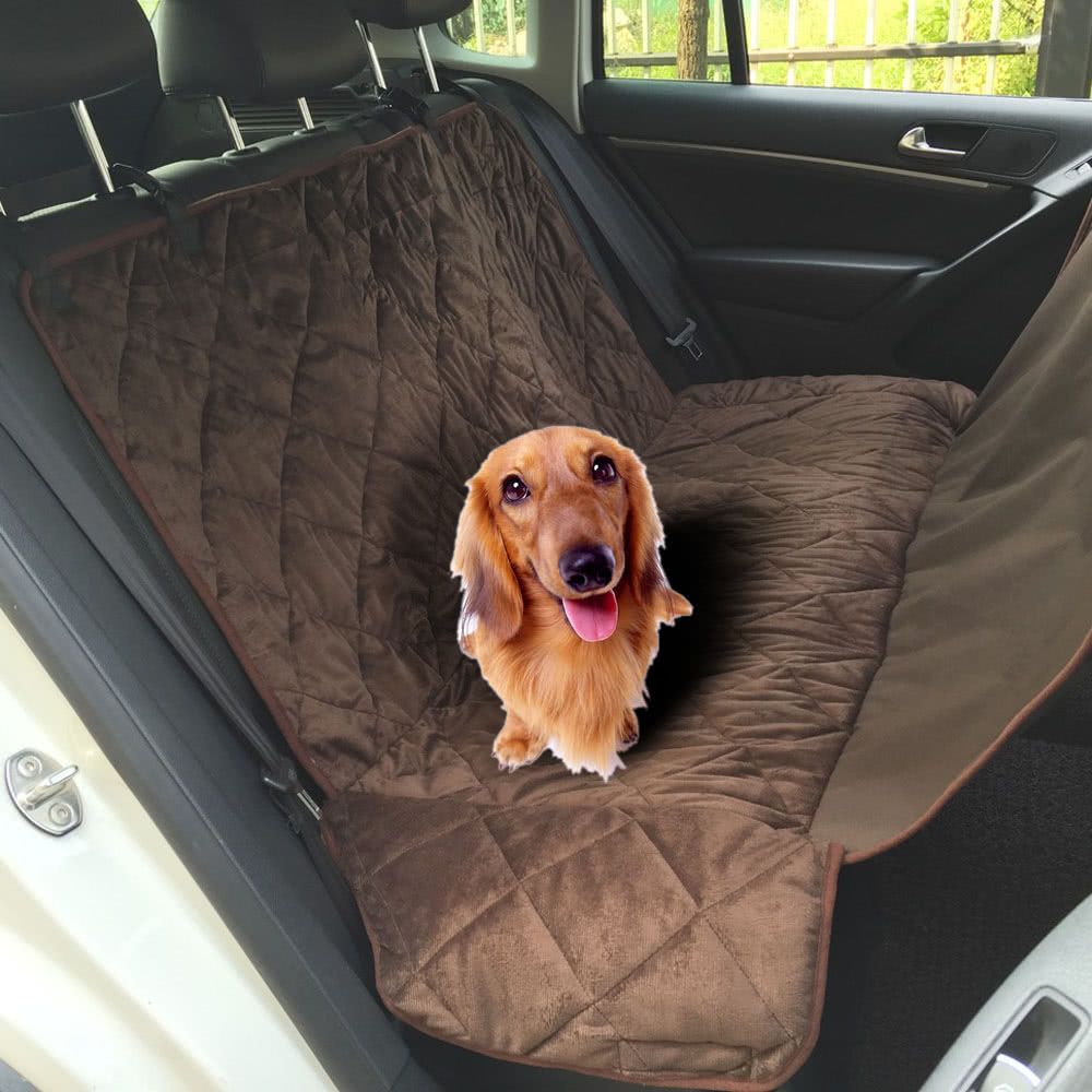Non-slip Pet Car Back Seat Cover Water-proof Dog Safety Hammock Protector Mat for Trunk SUV Pet Supply