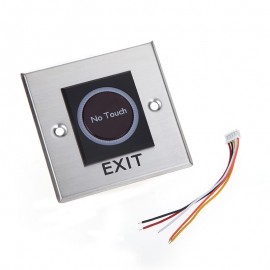 Infrared No Touch Contactless Door Release Exit Button Sensor Switch with LED Indication
