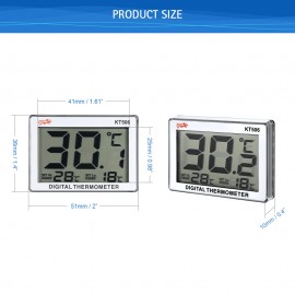 Mini LCD Digital Fish Tank Aquarium Thermometer Water Temperature Meter 0°C~37°C