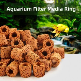 Aquarium Filter Media Ring Bio Ring for Aquarium Filter 100PCS