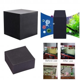 Water Purifier Cube Aquarium Filter Eco-Aquarium Filter Ultra Strong Filtration & Absorption 10X10X10CM