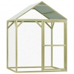 Chicken cage 1.5 × 1.5 × 2 m Impregnated pine wood
