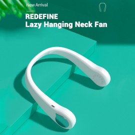 Delicate Lightweight New Internet Fashion Hanging Neck Fan Adjustable Wind Speed Rechargeable Energy Saving Mini Fan