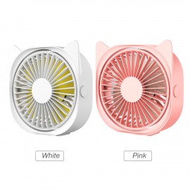 300mL Desktop Air Cooler Air Conditioner Fan Small Personal USB Desk Fan Air Cooler 3 Speeds Cooling Fan for Home Room Office