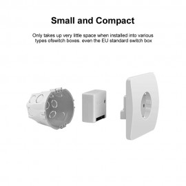 SONOFF MINI DIY Two Way Smart Switch Small Body Remote Control WiFi Switch Support An External Switch Work With Google Home/Nest IFTTT & Alexa