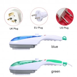 Portable Handheld Multi-functional Electric Garment Fabric Steamer Electric Iron Steam Hanging Ironing Machine EU Plug with Detachable Brush